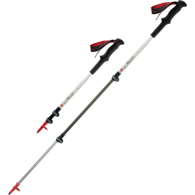 Палка треккинговая NATUREHIKE NH17D006-D Carbon-AL Hoar UL 60-120см белый 6975641886877
