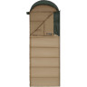 Спальный мешок NATUREHIKE SUNNY DAY PL02 CNK2550WS028 U450, зеленый с коричневым, молния справа 6977465868435