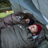 Спальный мешок NATUREHIKE U SERIES U250S двойной хлопок осень-зимамолния слева Green 6927595764305L