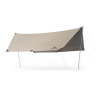 Тент NATUREHIKE CLOUD SKIES TARP C2350WS010 150D 450 *292 см песочный 6977465866714