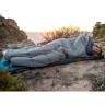 Ультралёгкий спальный мешок NATUREHIKE CNK2350WS023 M400 хлопковый с капюшоном весна осень серый, молния справа 6927595776056