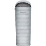 Ультралёгкий спальный мешок NATUREHIKE RM80 SERIES eтиный пух Grey Size M молния слева 6927595707197L